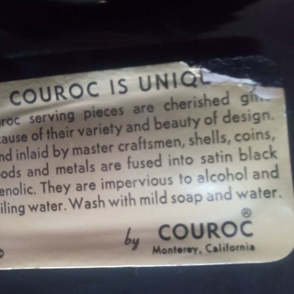 Couroc Flower Tray Large - Picture 2 of 2